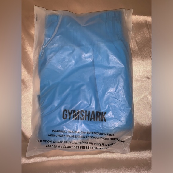 GYMSHARK Women’s XS Running 2-in-1 Shorts Electric Blue/Luna Blue- NWT - Picture 6 of 7